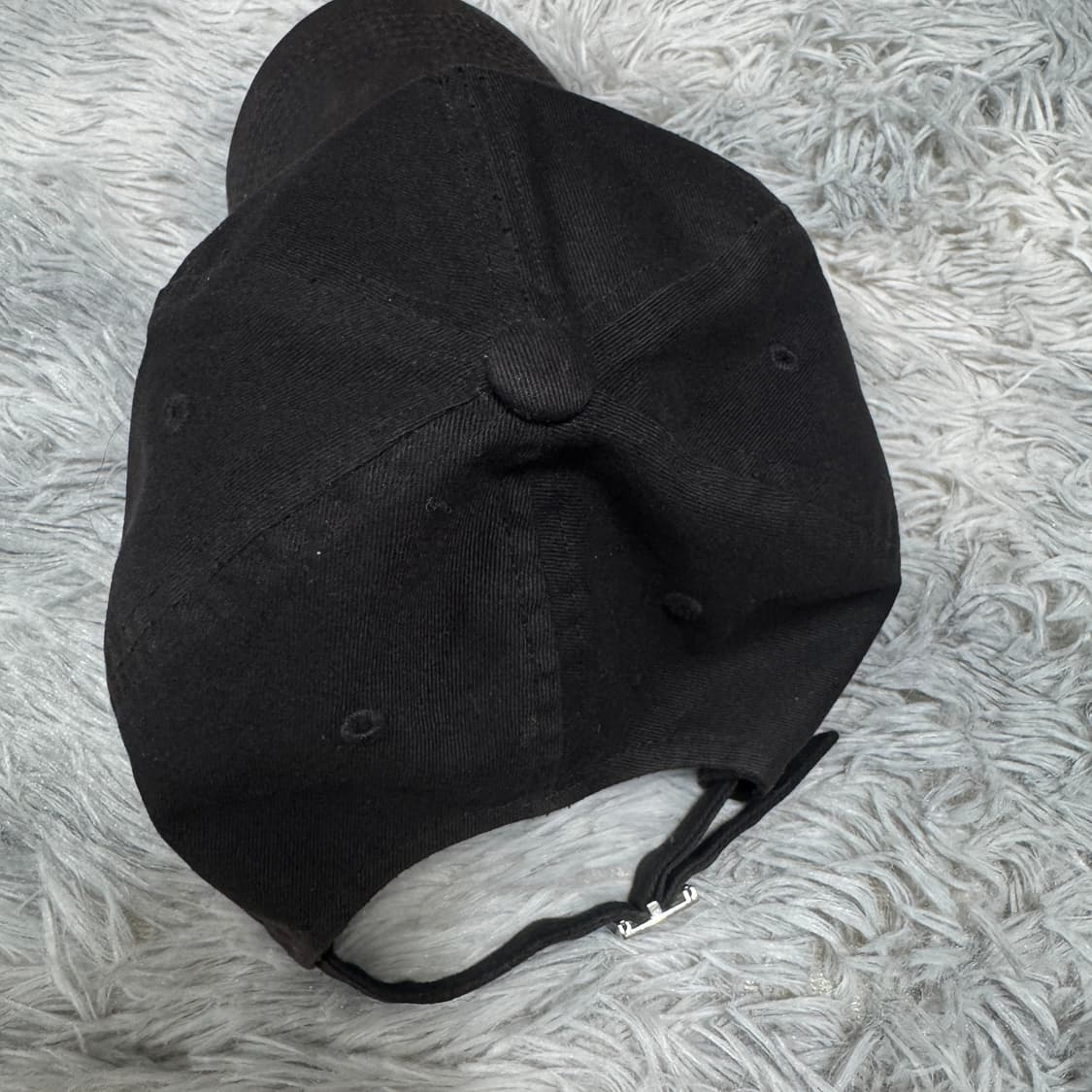 우영미 블랙 볼캡 모자  상품이미지5