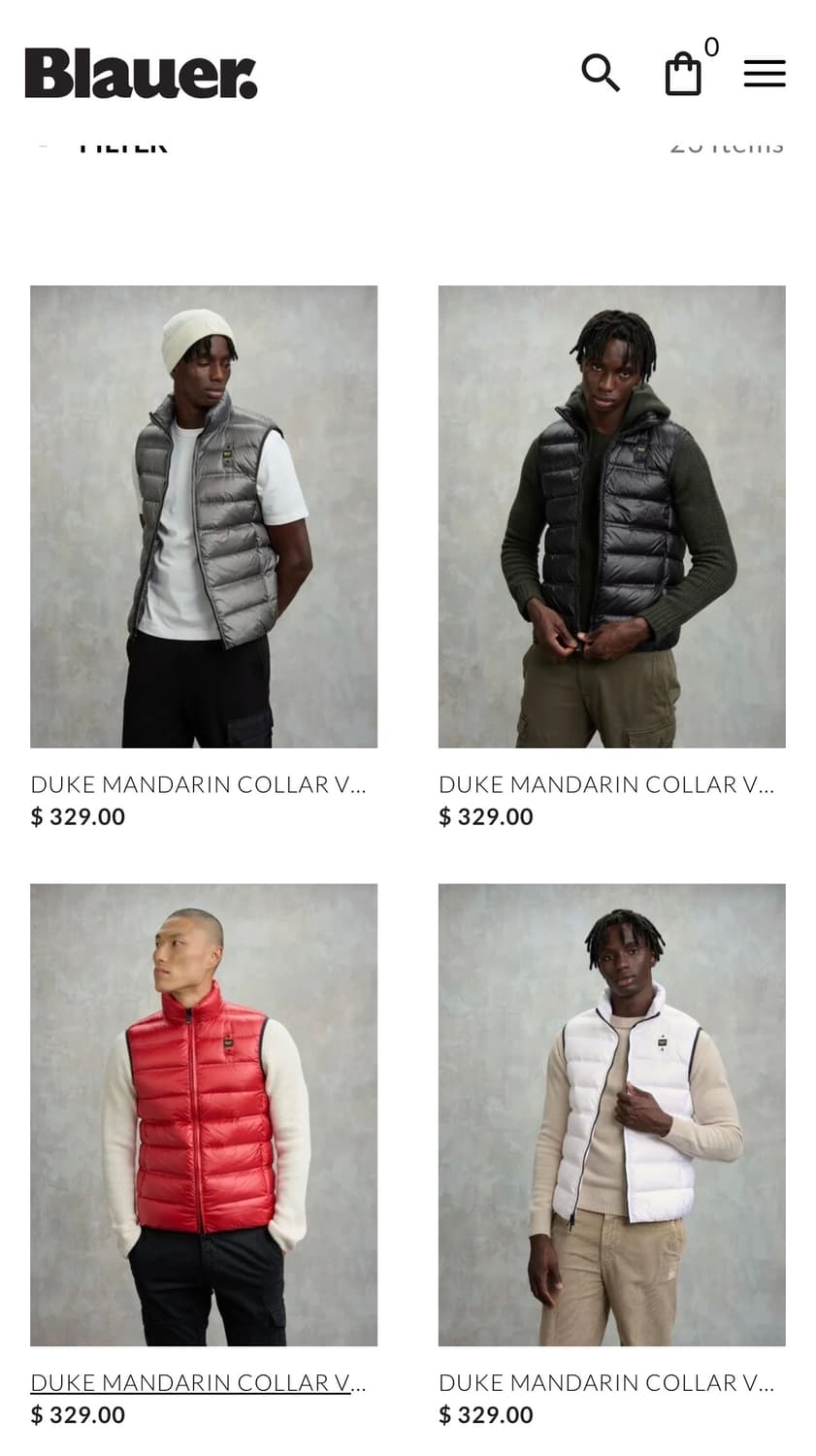 Blauer USA 블라우어 다운베스트 상품이미지6