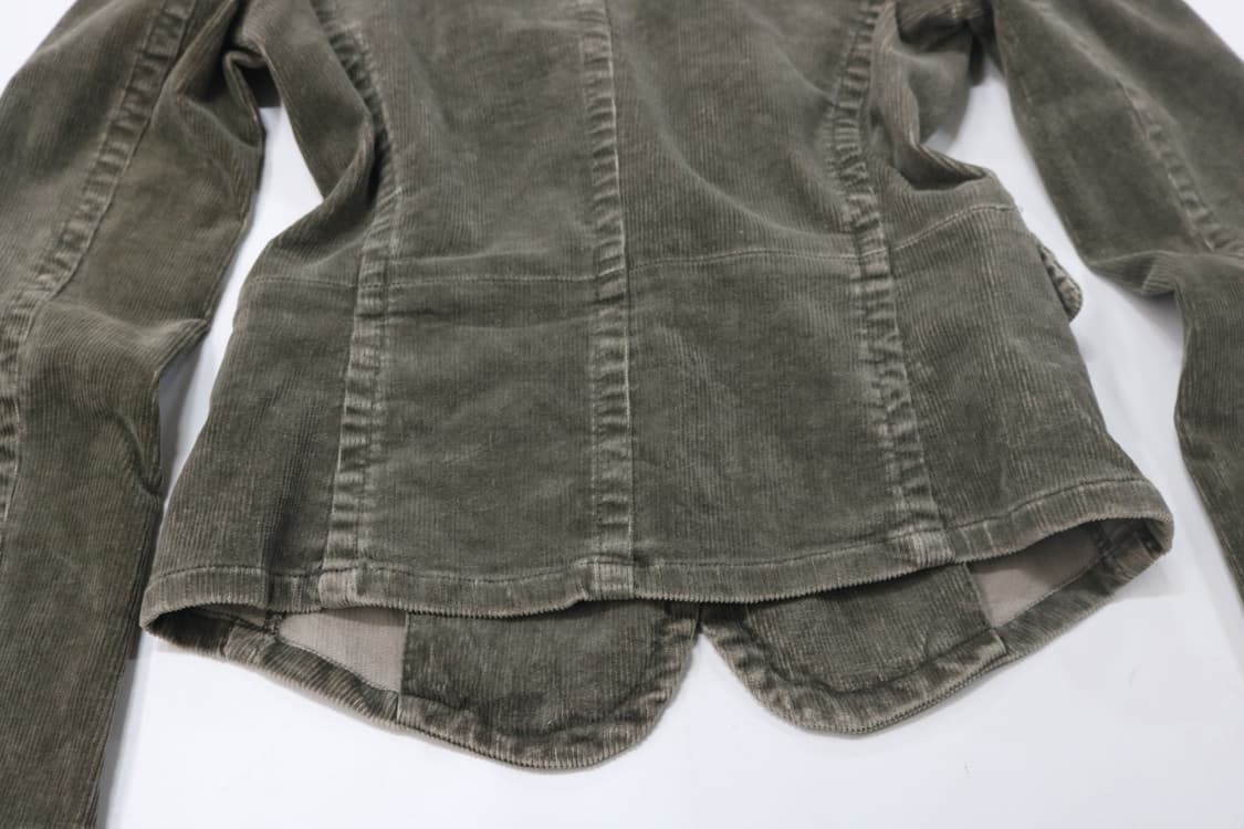 NIECE 니체 빈티지 카키 코듀로이 테일러드 자켓 상품이미지8