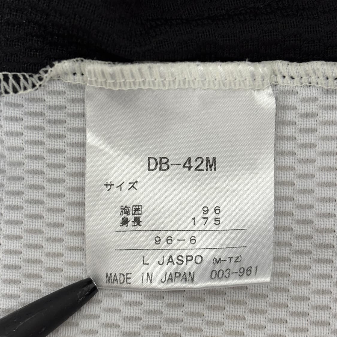 데상트 Scorpions 야구 유니폼 블랙 상품이미지6