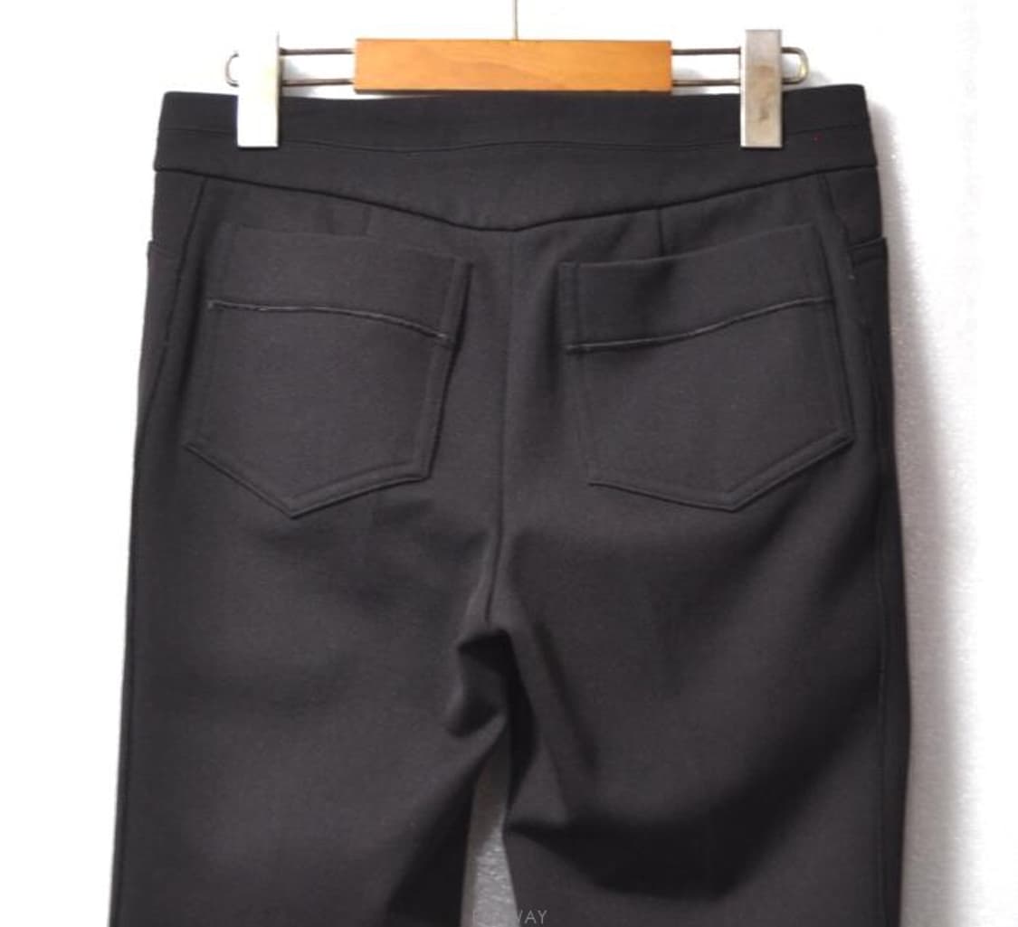 마인(MINE)/여성솔리드기모슬림팬츠(허리26) 상품이미지4