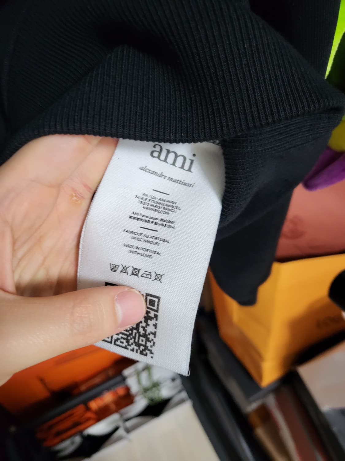 25SS 아미 스몰 하트 로고 맨투맨 L 상품이미지6