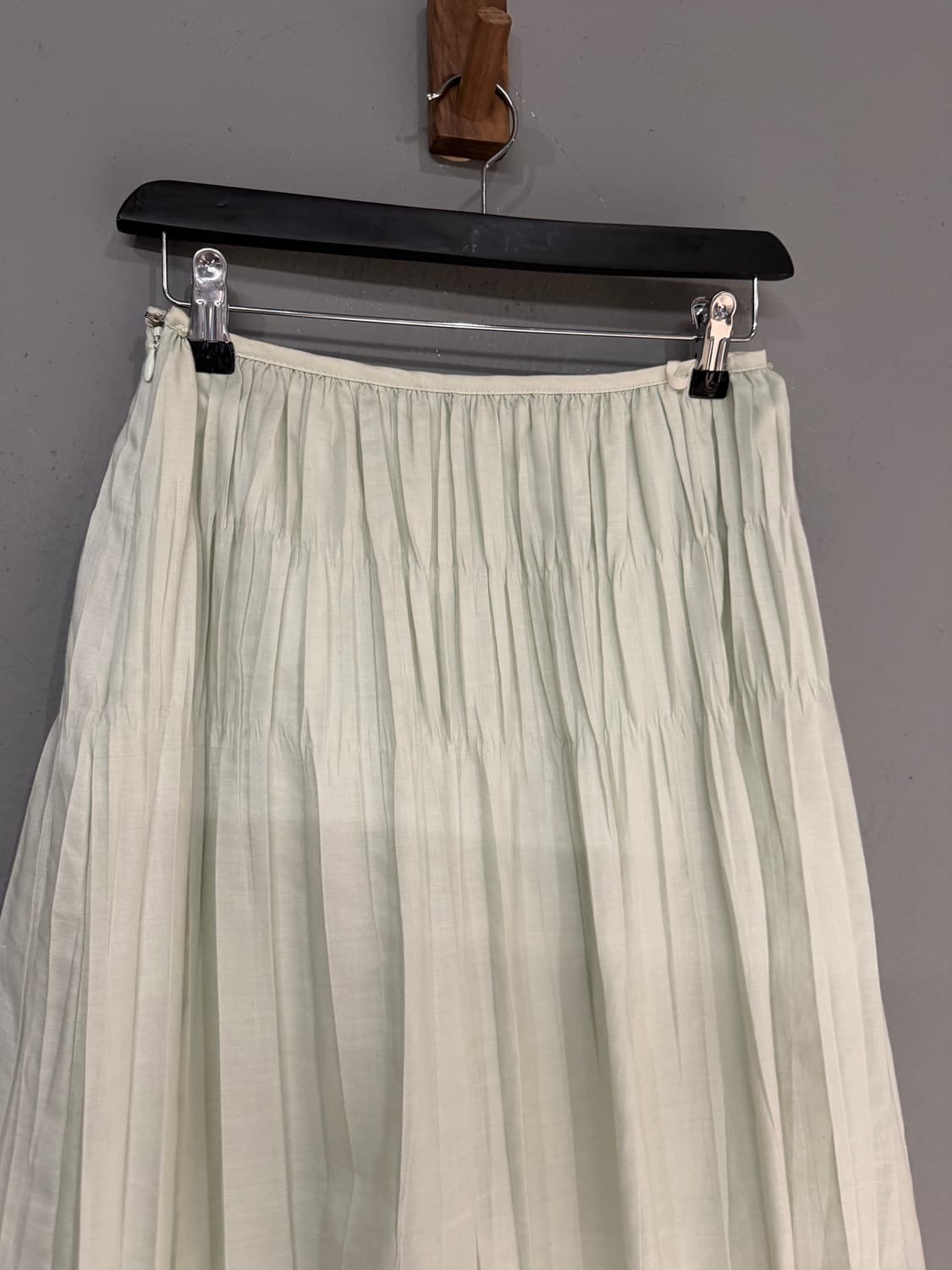KUMIKYOKU apple mint pleats detail sk 상품이미지6