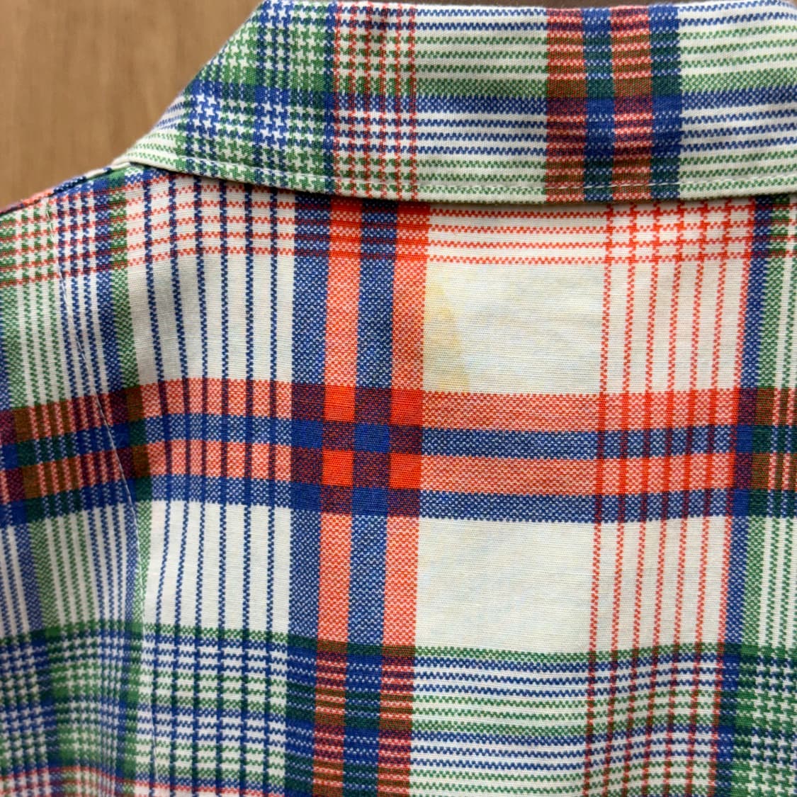 모스키노 칩앤시크 체크 반팔 코튼 셔츠 언더웨어 라인 멀티 컬러 상품이미지9