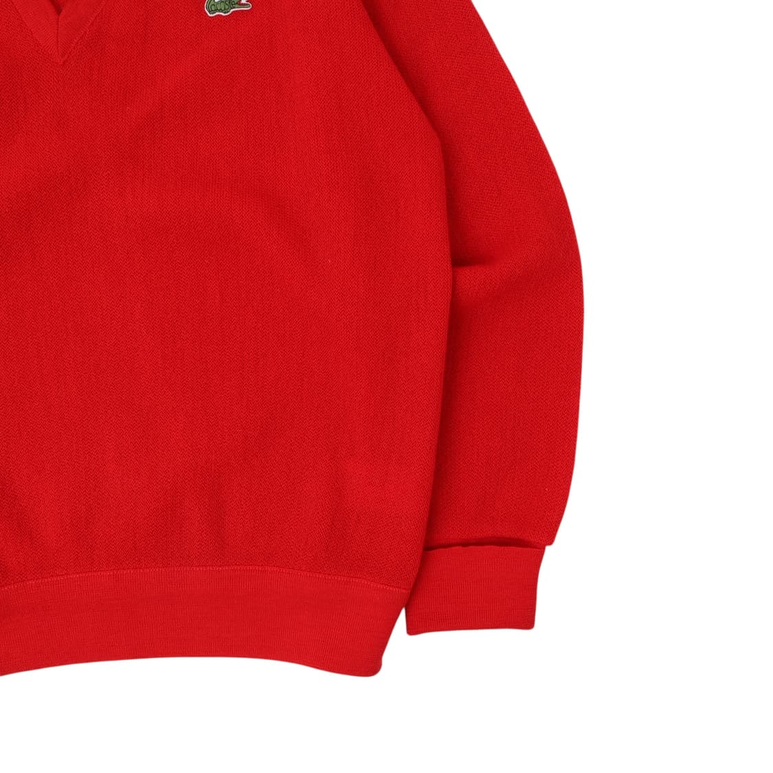 라코스테 레드 울 브이넥 니트 상품이미지4