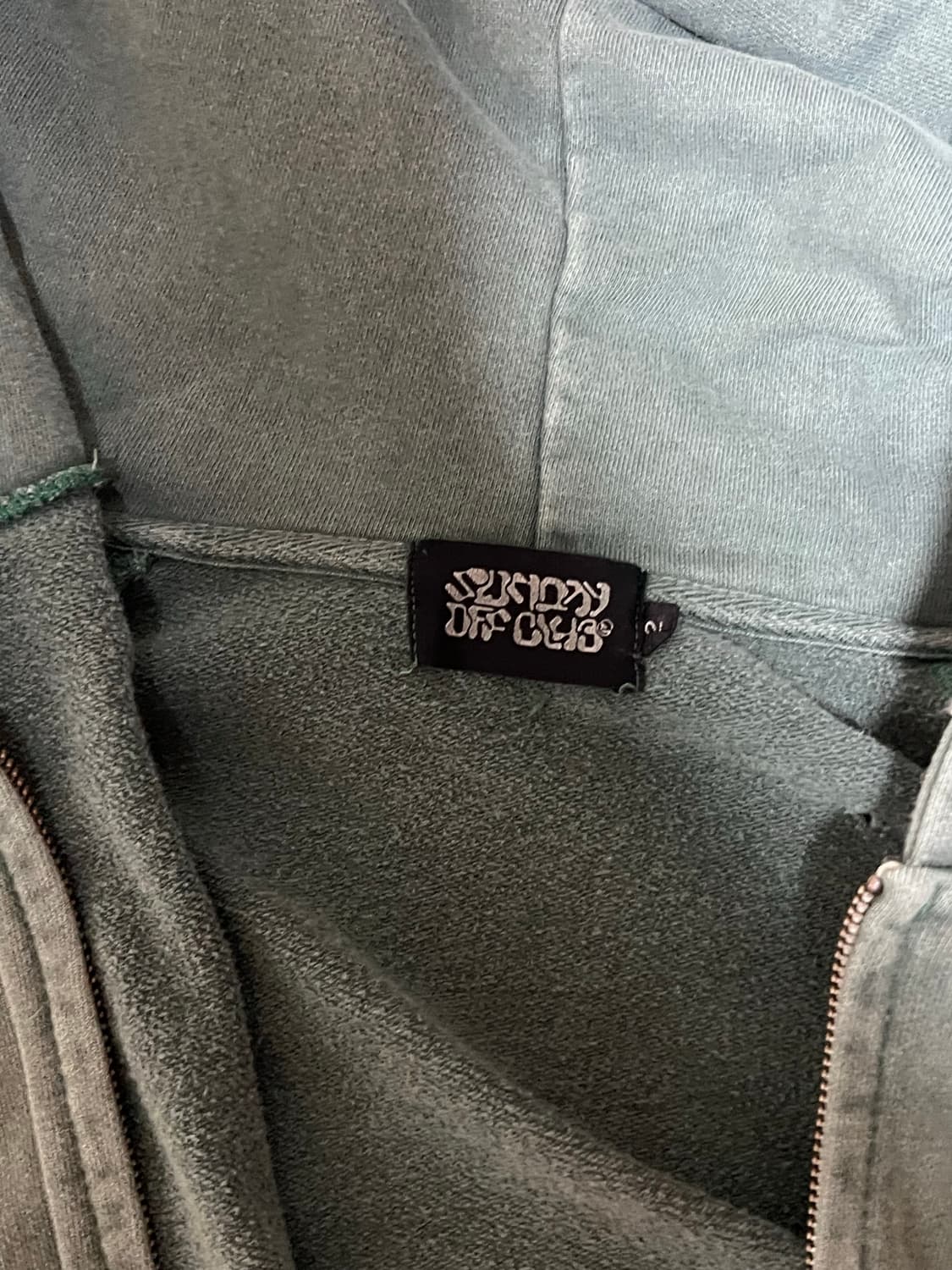 선데이오프클럽 후드집업 상품이미지3