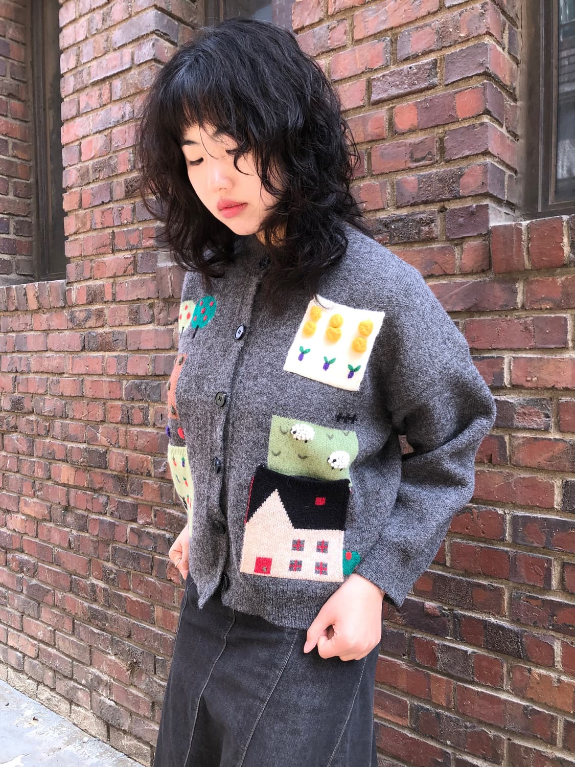 village cardigan 상품이미지1