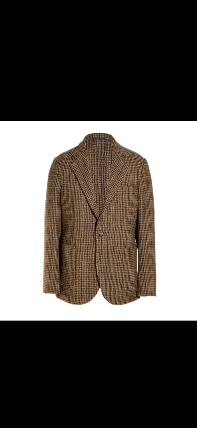 Justo Gimeno 트위드 하운드투스 자켓 50 상품이미지1