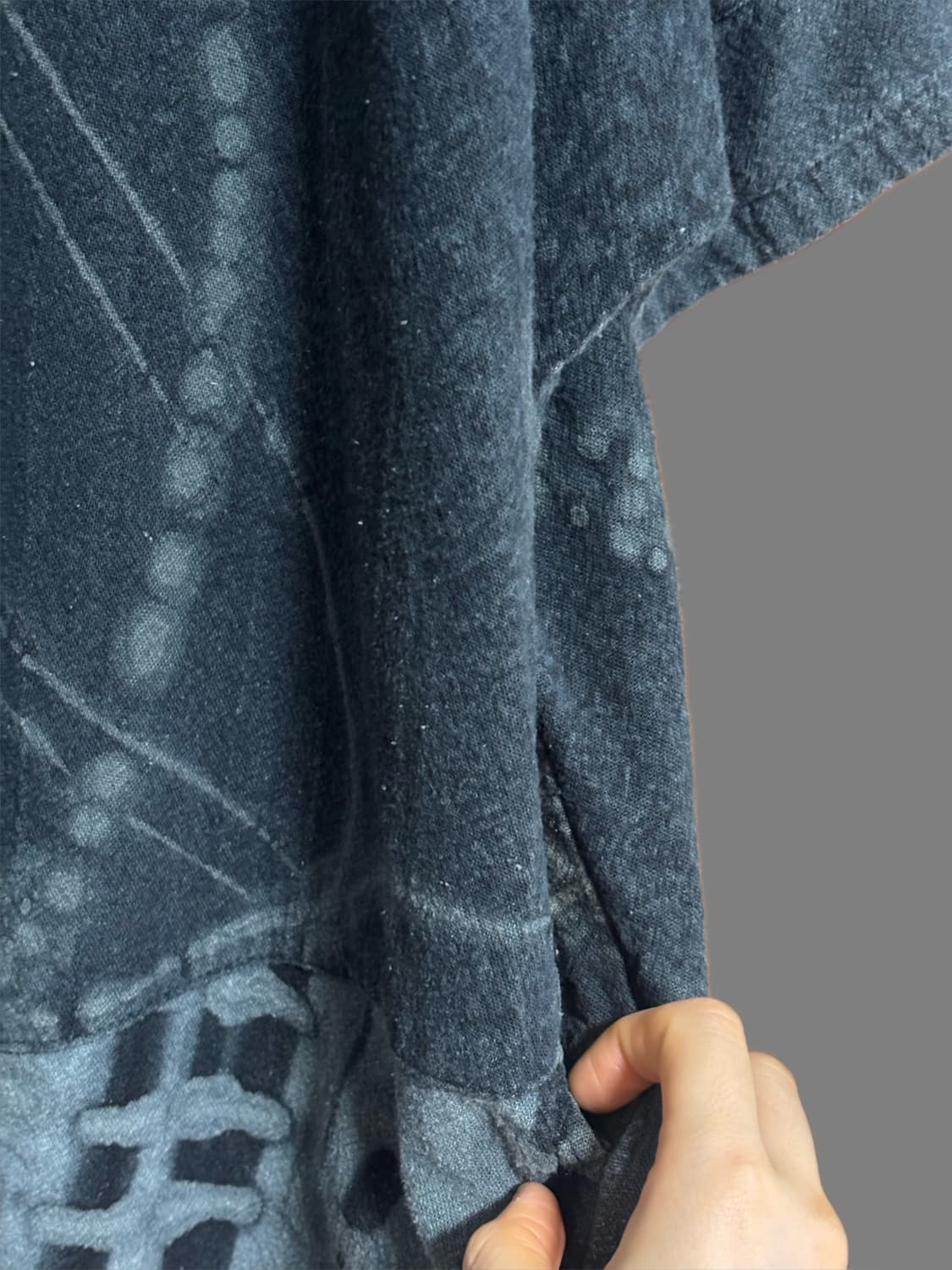 빈티지 말라이카 하이넥 반팔 원피스 상품이미지3