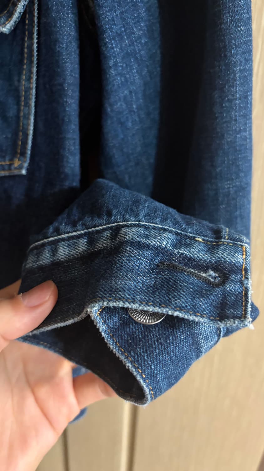 아프레쎄 2nd 데님 자켓(2nd denim jakets) 48size 상품이미지5