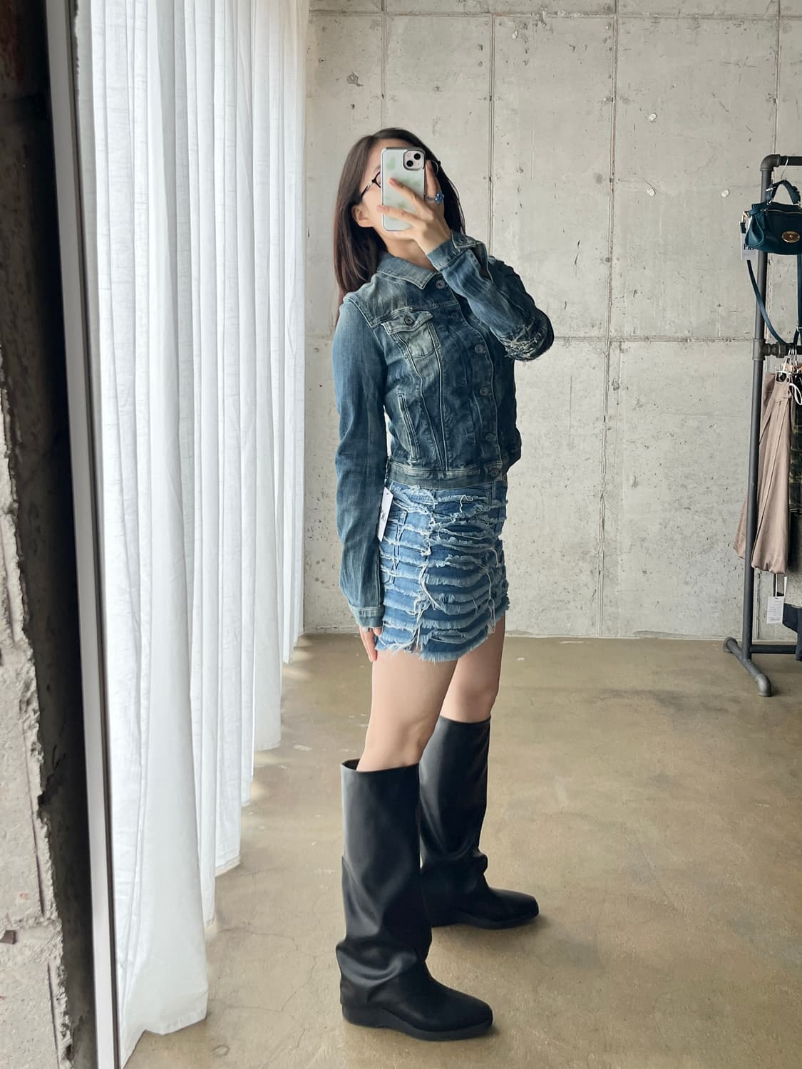 Levis 리바이스 디스트로이드 스커트 상품이미지2