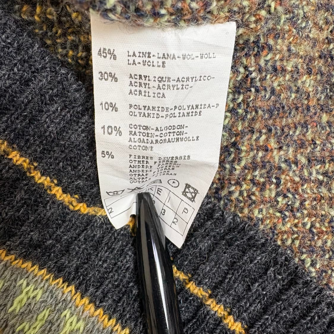 gout half zip up sweater 상품이미지5