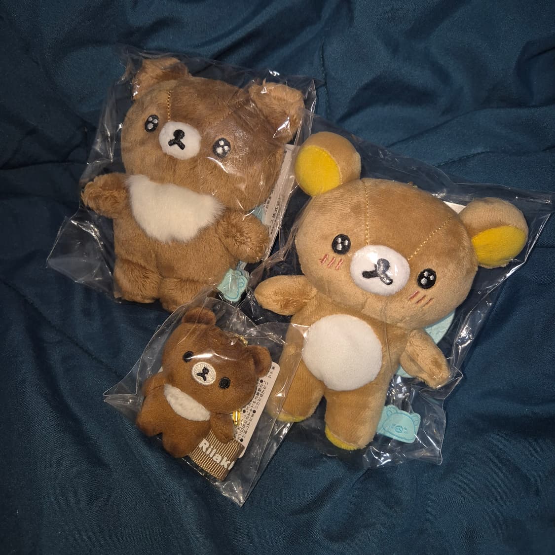 산엑스 리락쿠마 코구마 챠이로이코구마 배불러 마스코트 상품이미지1