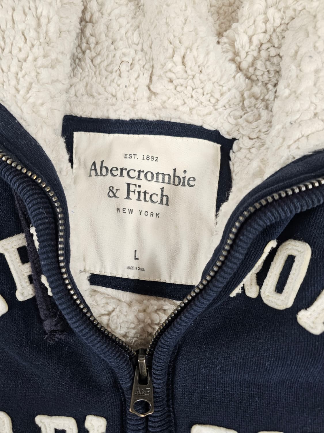 아베크롬비후드집업양털 상품이미지2