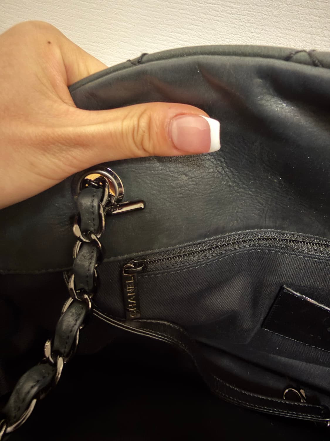 샤넬 페이던트 볼링백 정품 상품이미지9
