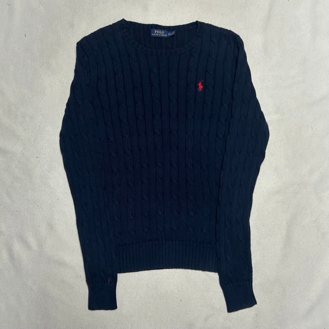 M 폴로랄프로렌 여성용 네이비 니트 상품이미지2