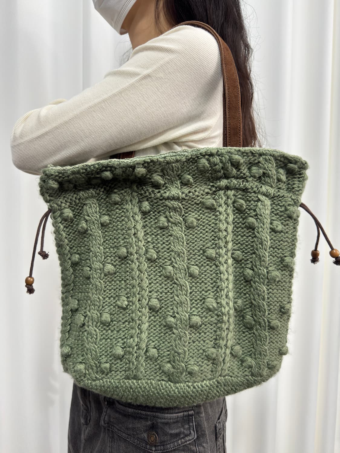 mori knit string bag 상품이미지1