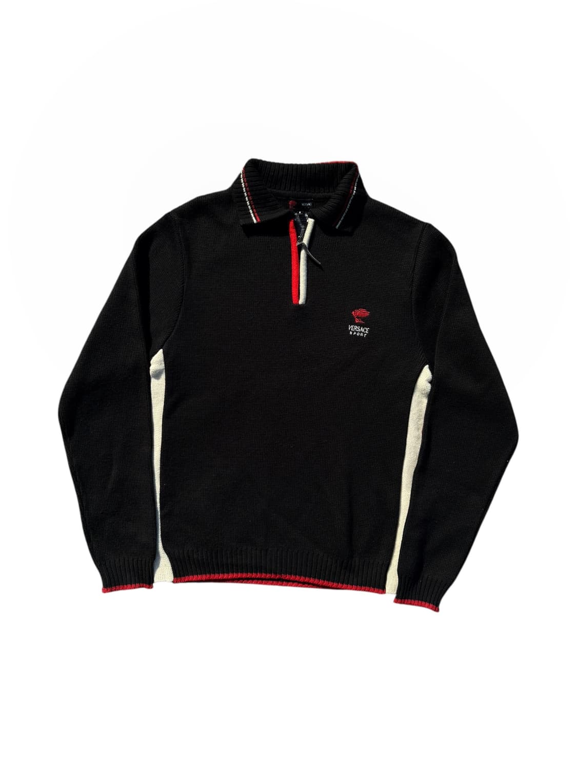 Versace 베르사체 스포츠 반집업 니트 상품이미지1