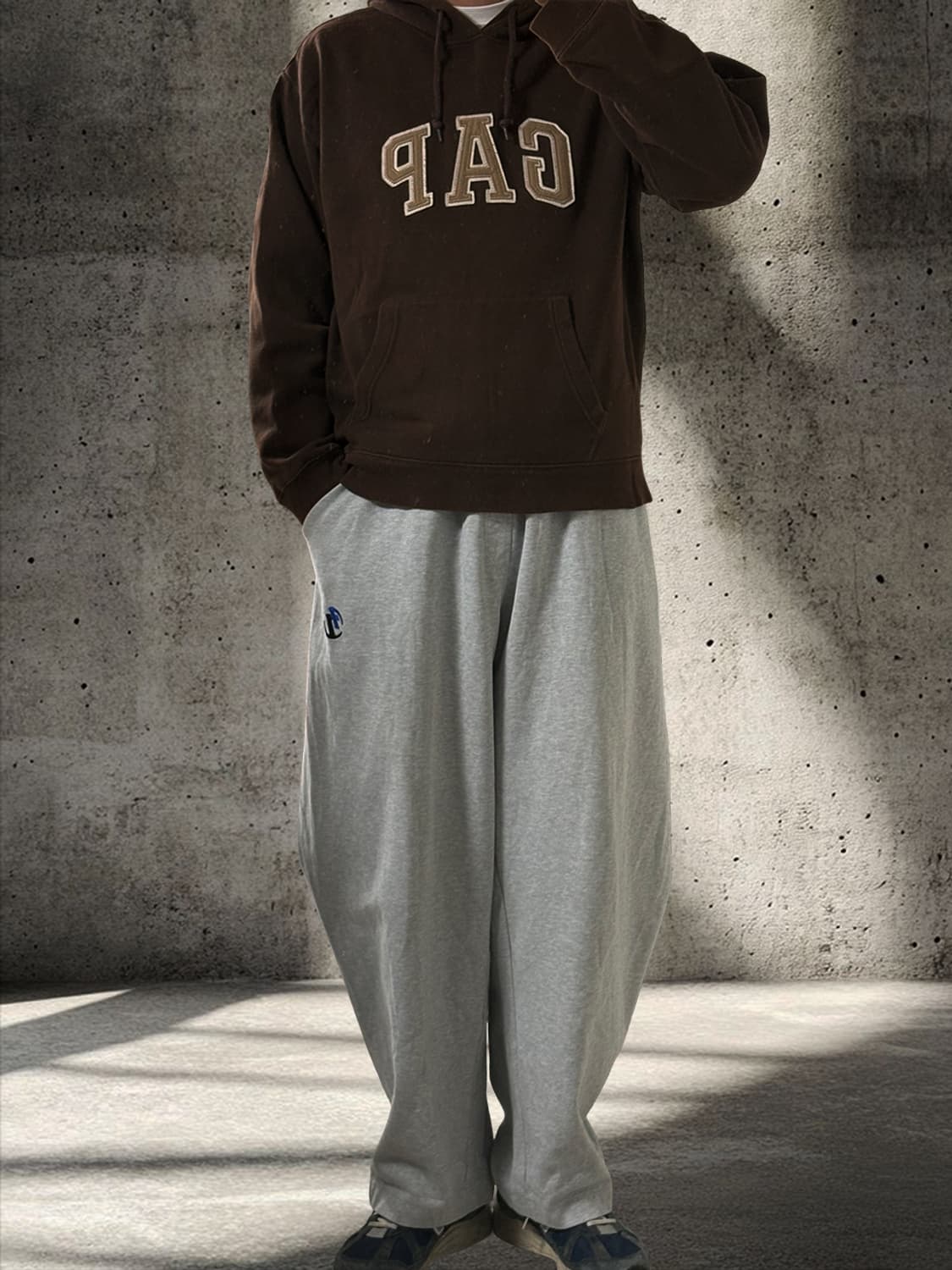 GAP 갭 초코브라운 후드티  상품이미지2