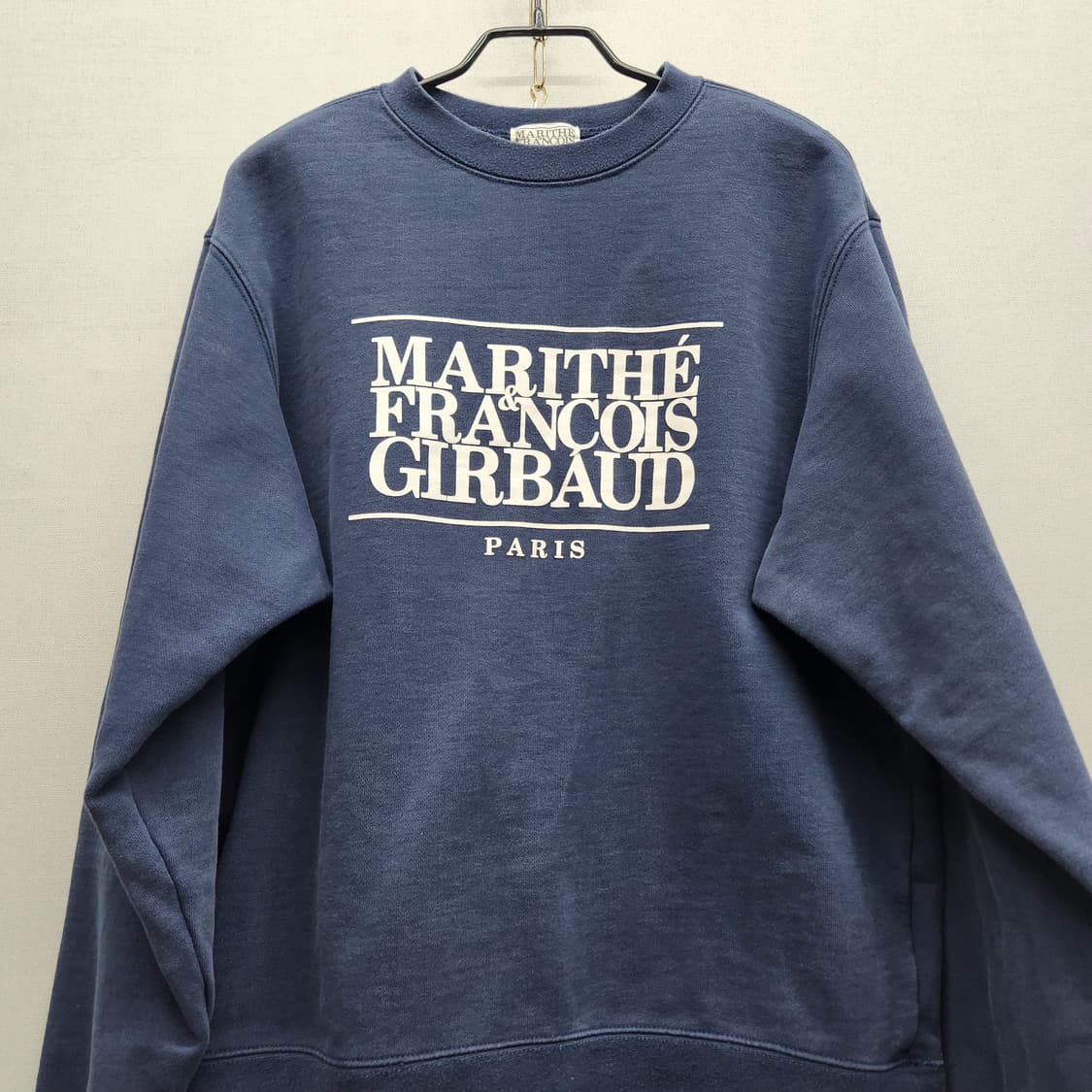 마리떼 빅로고/와펜 맨투맨 S(L) 상품이미지2