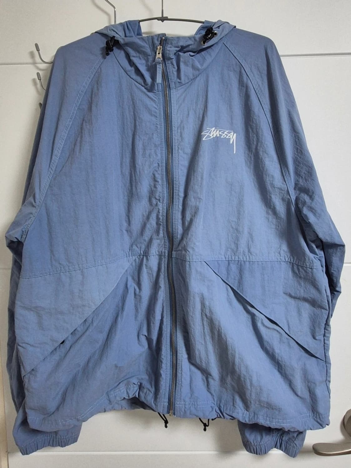 스투시 웨이브 다이 자켓 L 라구나블루 상품이미지2