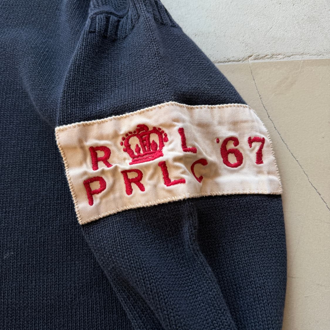 폴로 랄프로렌 패치 니트 스웨터 상품이미지4