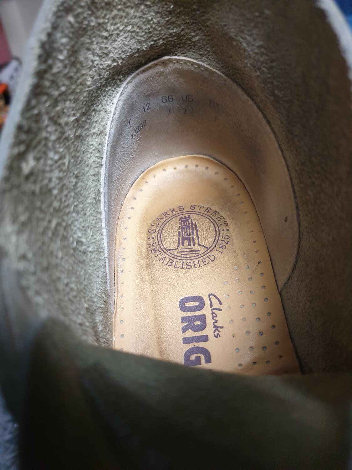 클락스 오리지널스 스웨이드 데저트 부츠 샌드 US7.5 (255) 상품이미지6