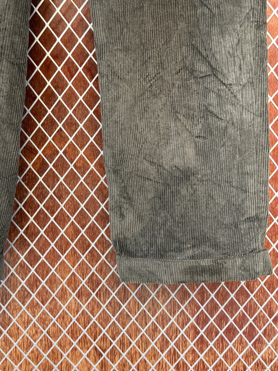 브룩스브라더스 투턱 코듀로이팬츠 브라운 34 상품이미지5