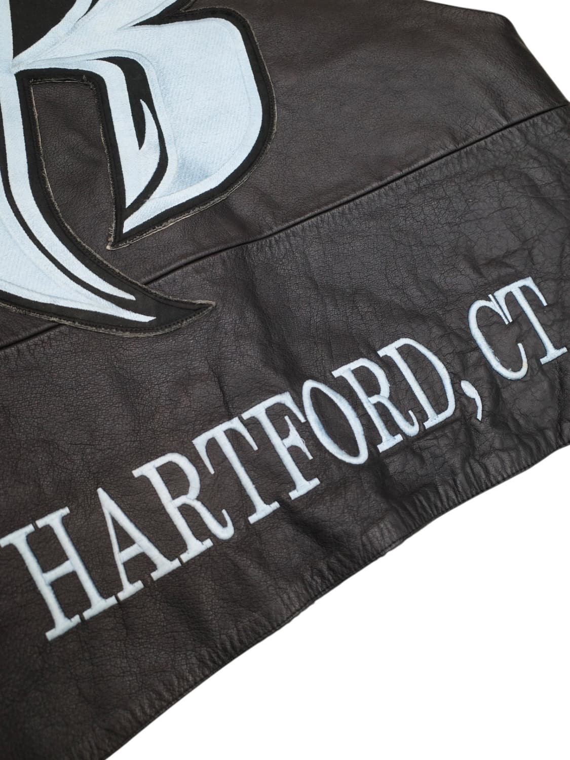 90’s 러프 라이더스 레더 베스트 상품이미지3