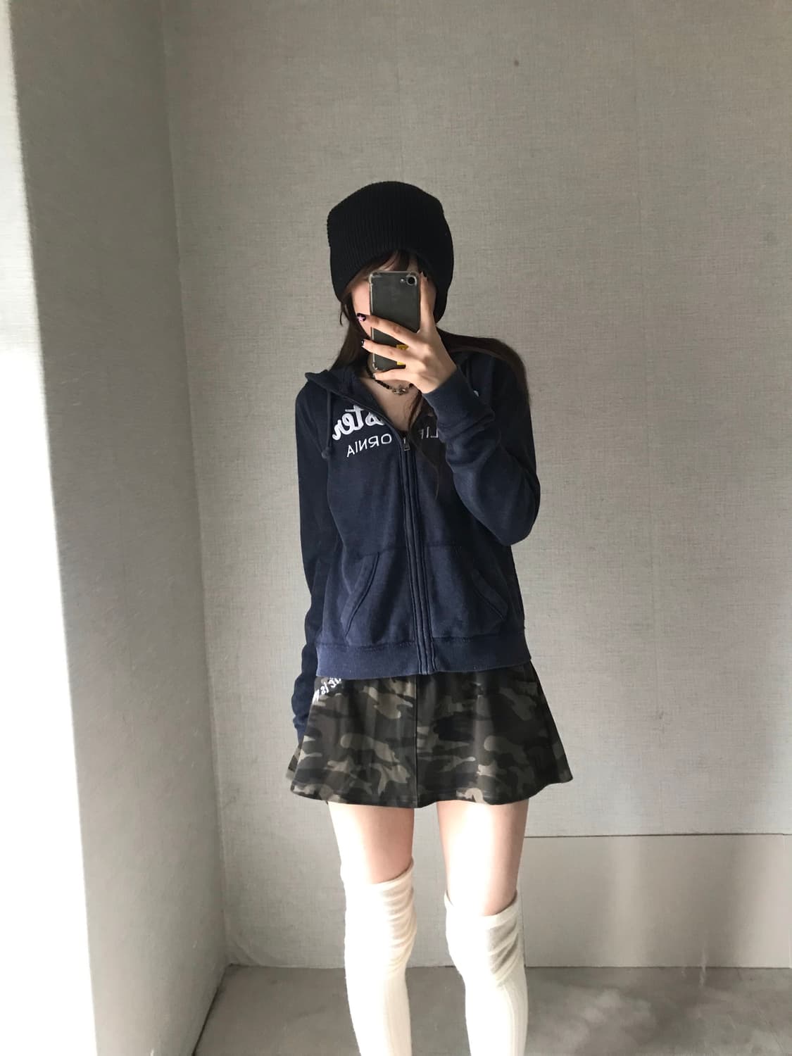 홀리스터 네이비 후드집업 상품이미지4