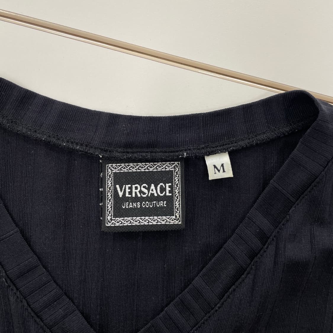 베르사체 진스 블랙 반팔 티셔츠 상품이미지8