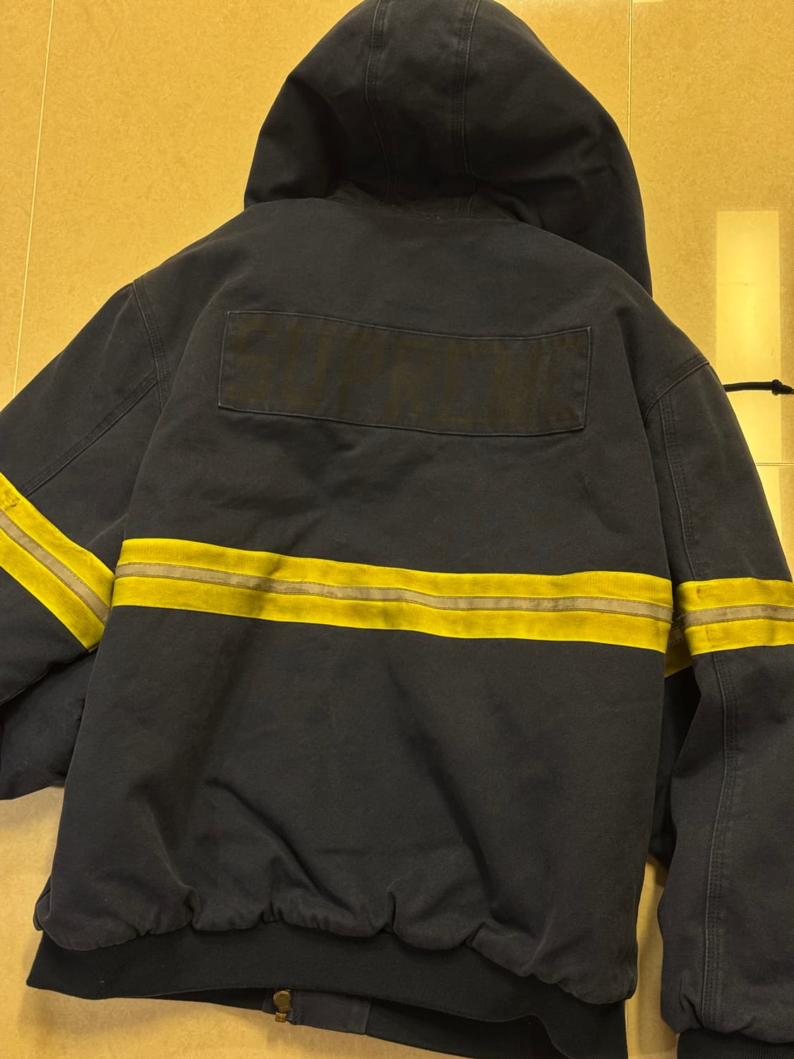 [XXL] 슈프림 리플렉티브 후드 워크자켓 네이비 상품이미지7