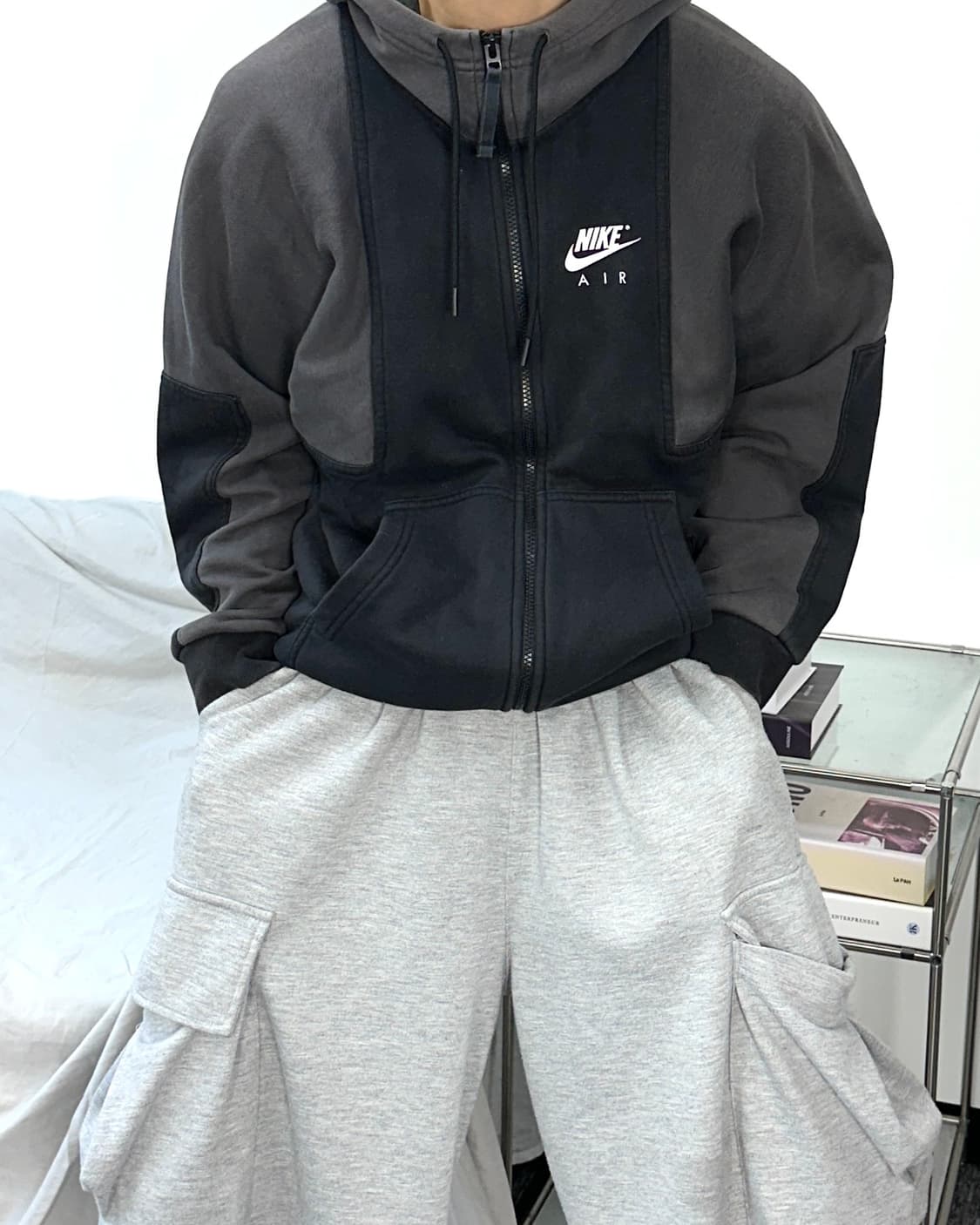 나이키 NSW 에어 풀집 후드집업 M 상품이미지1