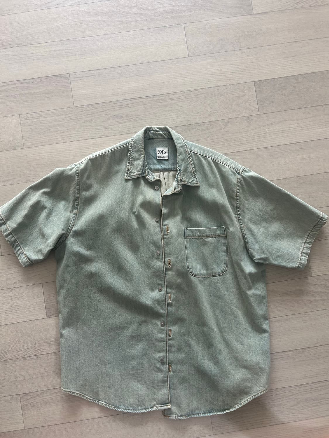 자라 데님셔츠 상품이미지1