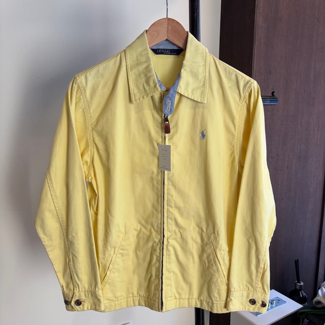 15314 - 폴로 랄프로렌 옐로우 블루종 자켓 상품이미지2