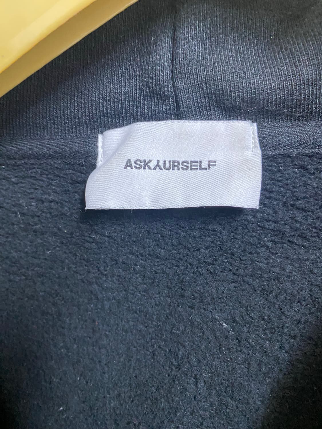 [L] Askyurself 십자 패치 집업 후드 상품이미지5