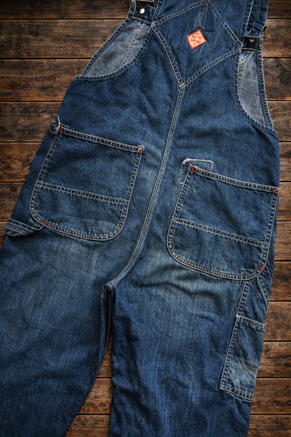 50~60's Penney's PAY-DAY 데님 오버롤 ~36" 상품이미지9