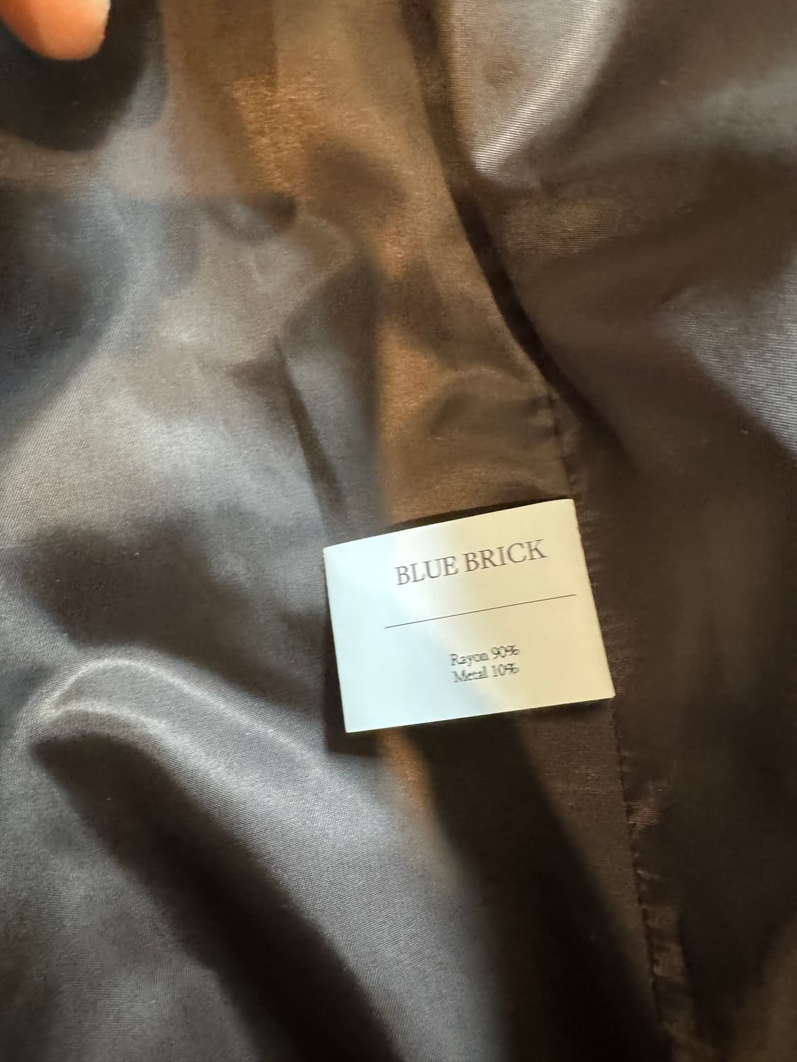 블루브릭 브라운 레더자켓 상품이미지7