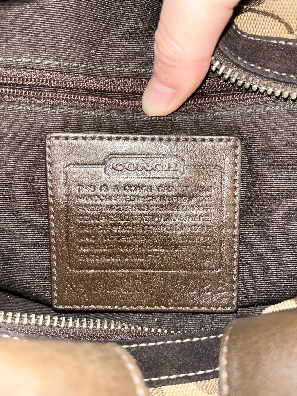 Coach Patchwork Shoulder Bag 상품이미지9