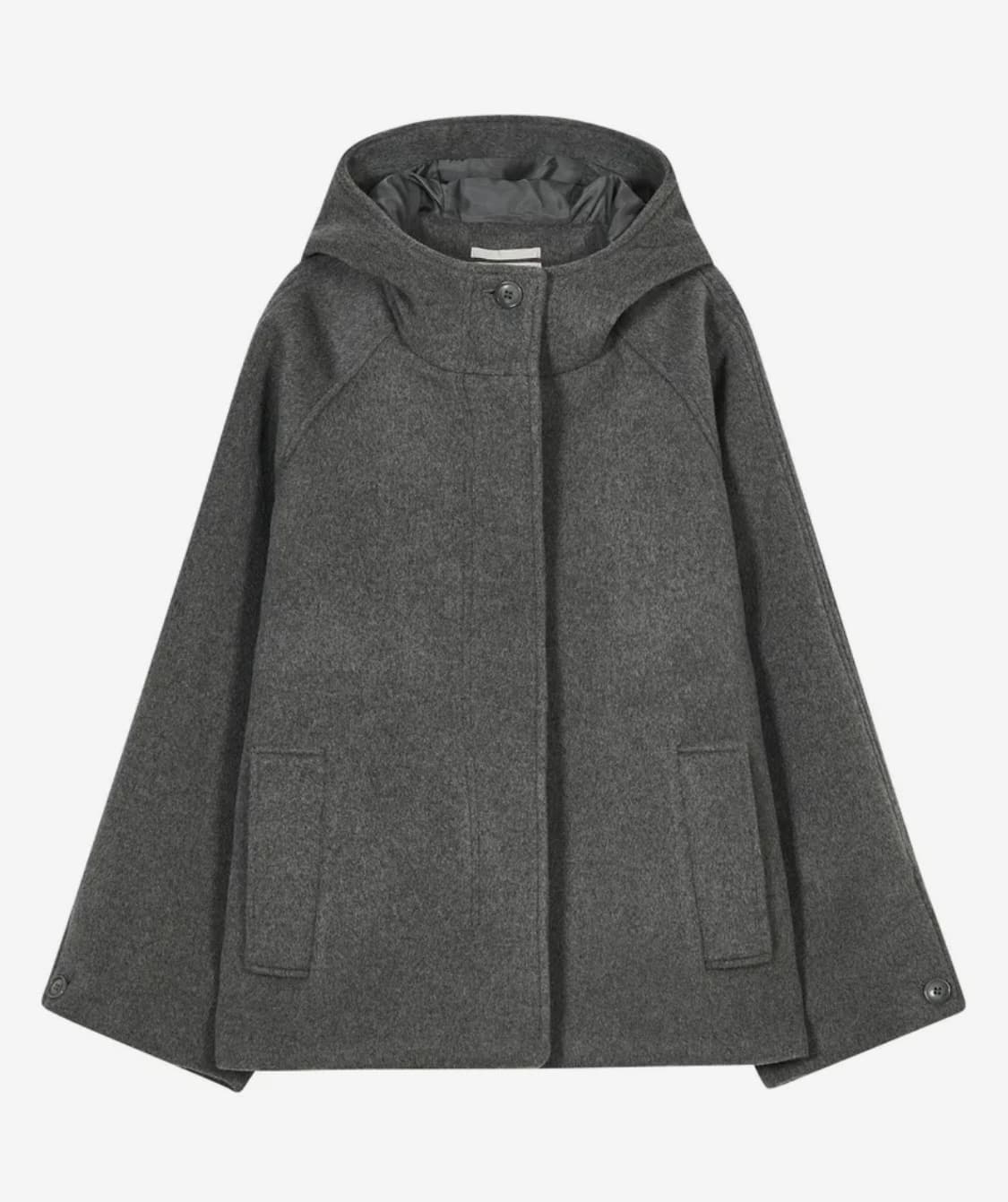 타입서비스 하프 코트 그레이 Hooded Half Coat [Gray] 상품이미지2