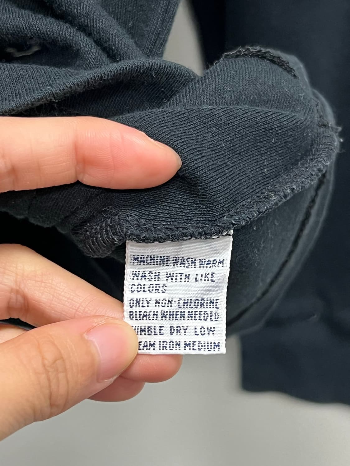 폴로랄프로렌 터틀넥 긴팔 티 블랙 상품이미지5