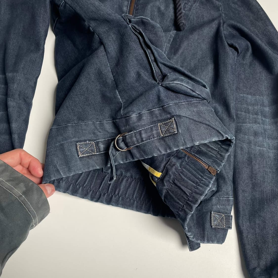 Armani exchange 로프 스트랩 스탠드넥 자켓 상품이미지6