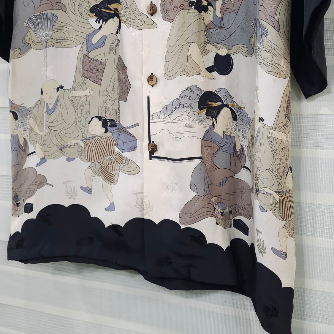 일본 paging 실크100 알로하셔츠- LL 상품이미지4