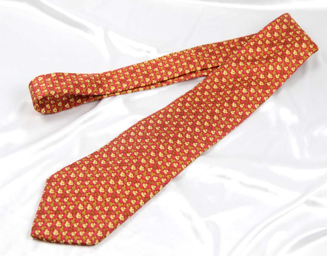 페라가모 9.3cm A등급 명품넥타이 상품이미지2