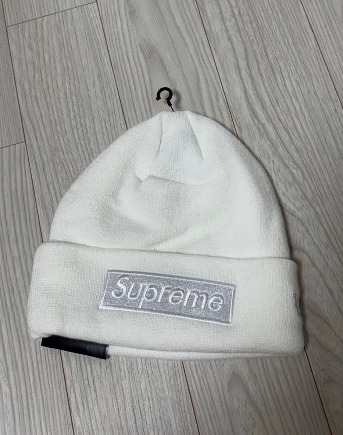 슈프림 뉴에라 박스 로고 비니 화이트 상품이미지2