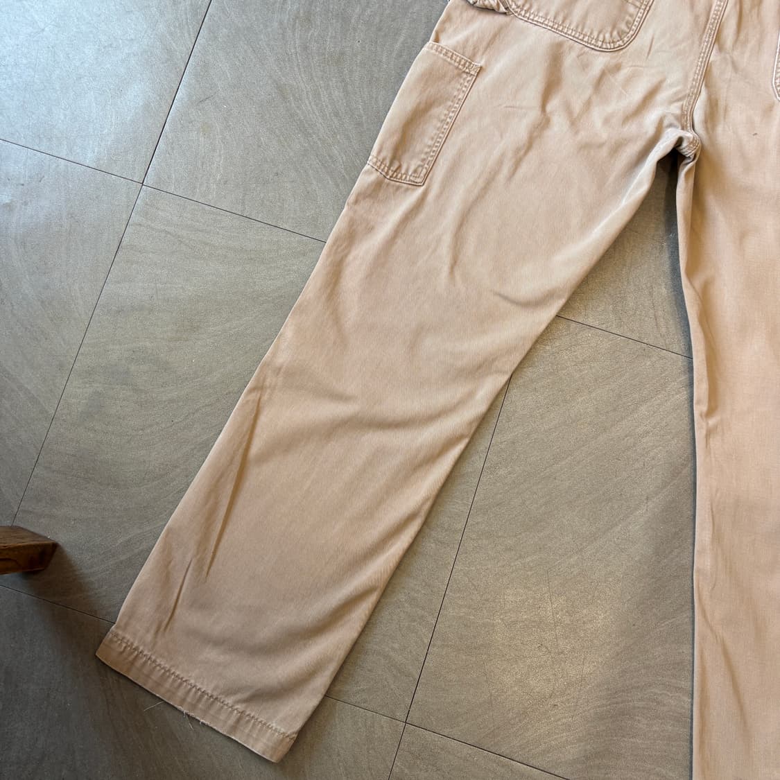 칼하트 오리지널 베이지 카펜터 팬츠 바지 상품이미지3