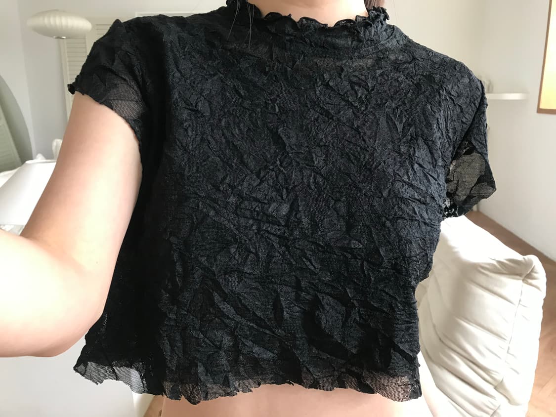 vintage black top 상품이미지7