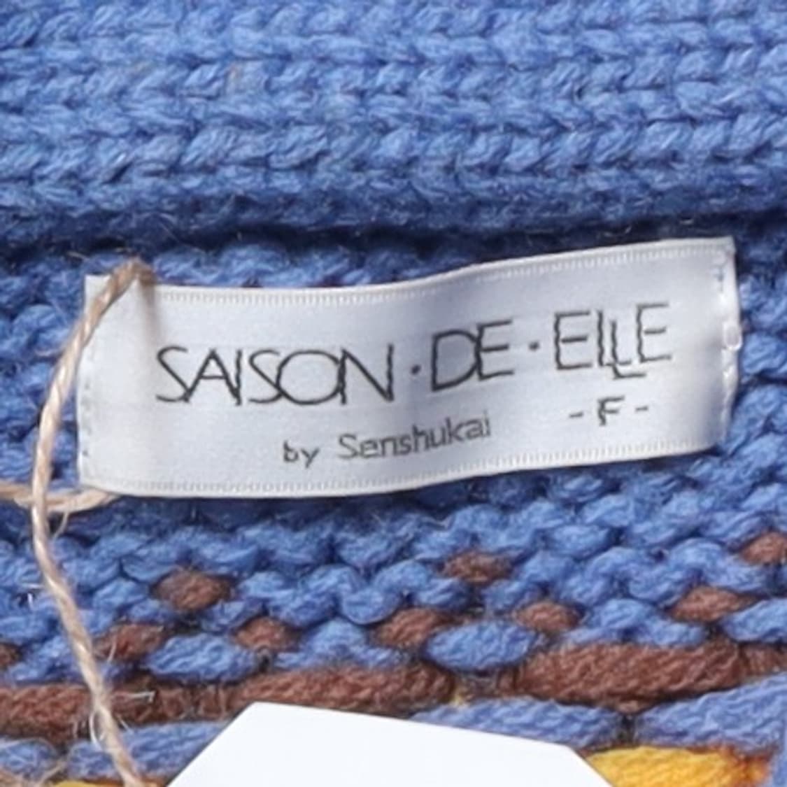 Salson DE Elle Nordic Zip Up Sweater 상품이미지7