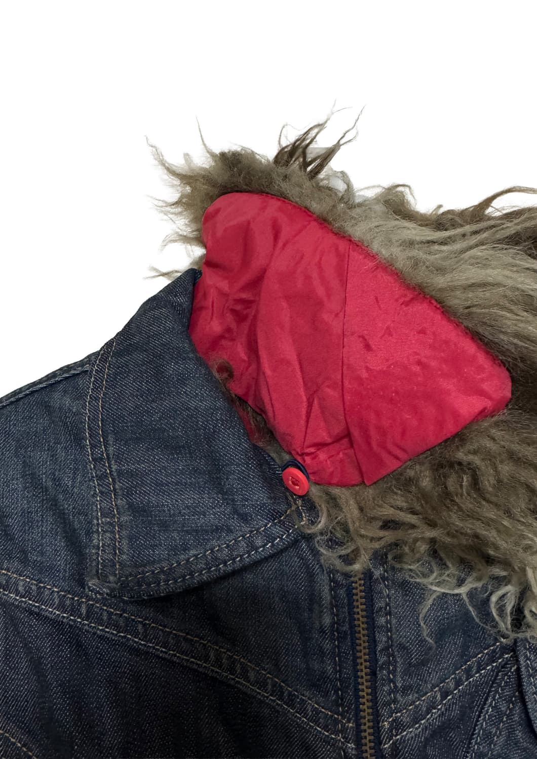 디젤 데님 퍼 점퍼 자켓 상품이미지5