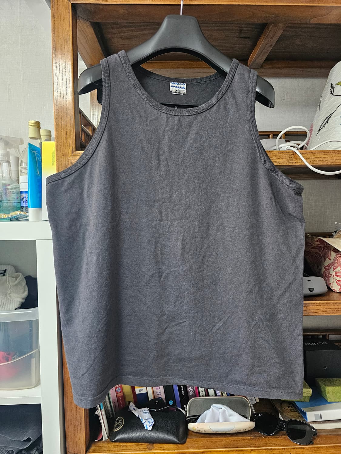 유즈드블랙새상품)일본 왈라왈라 스포츠 나시 100-105 l walla  상품이미지1